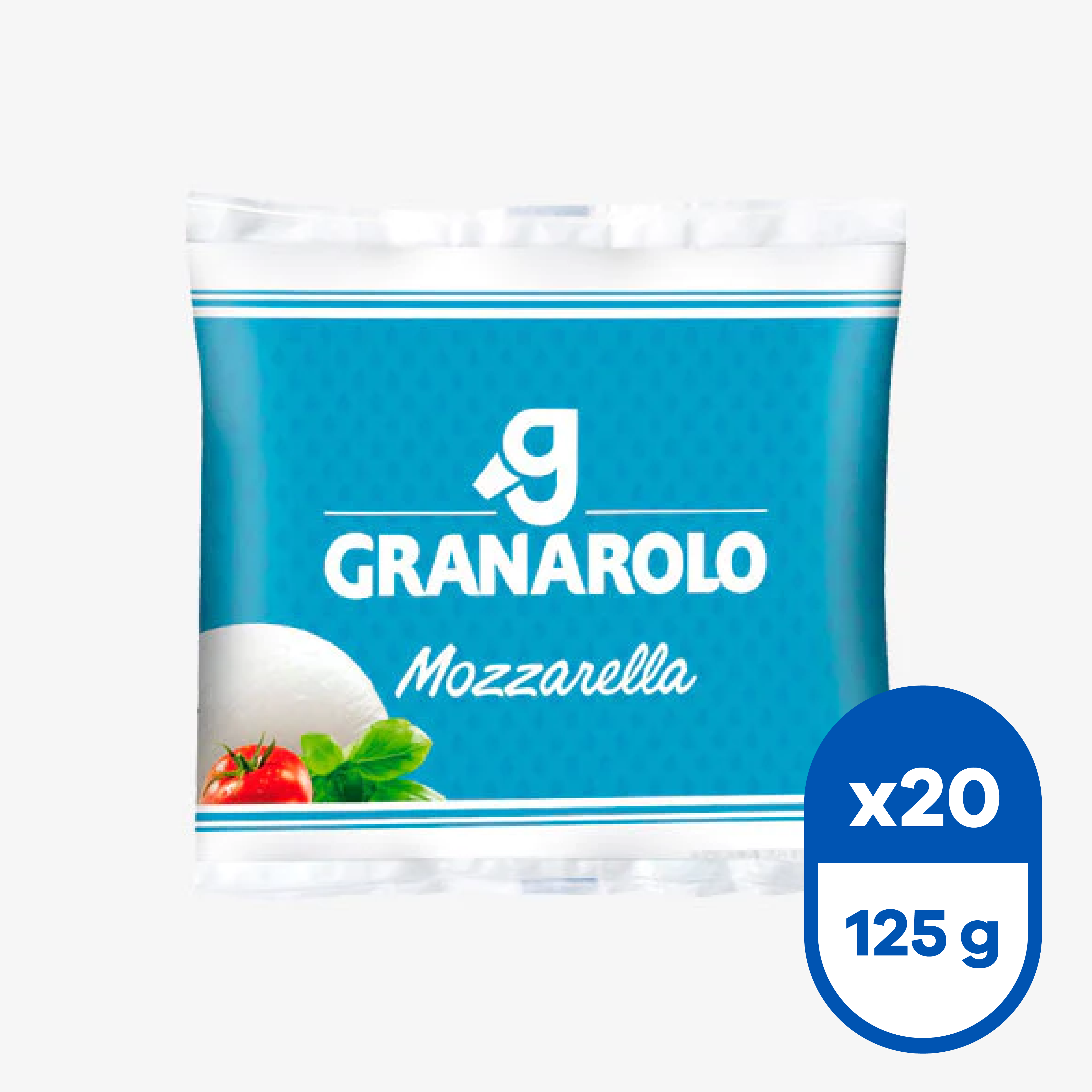 Mozzarella Fior di Latte 125 g (Caja 20 Un.)