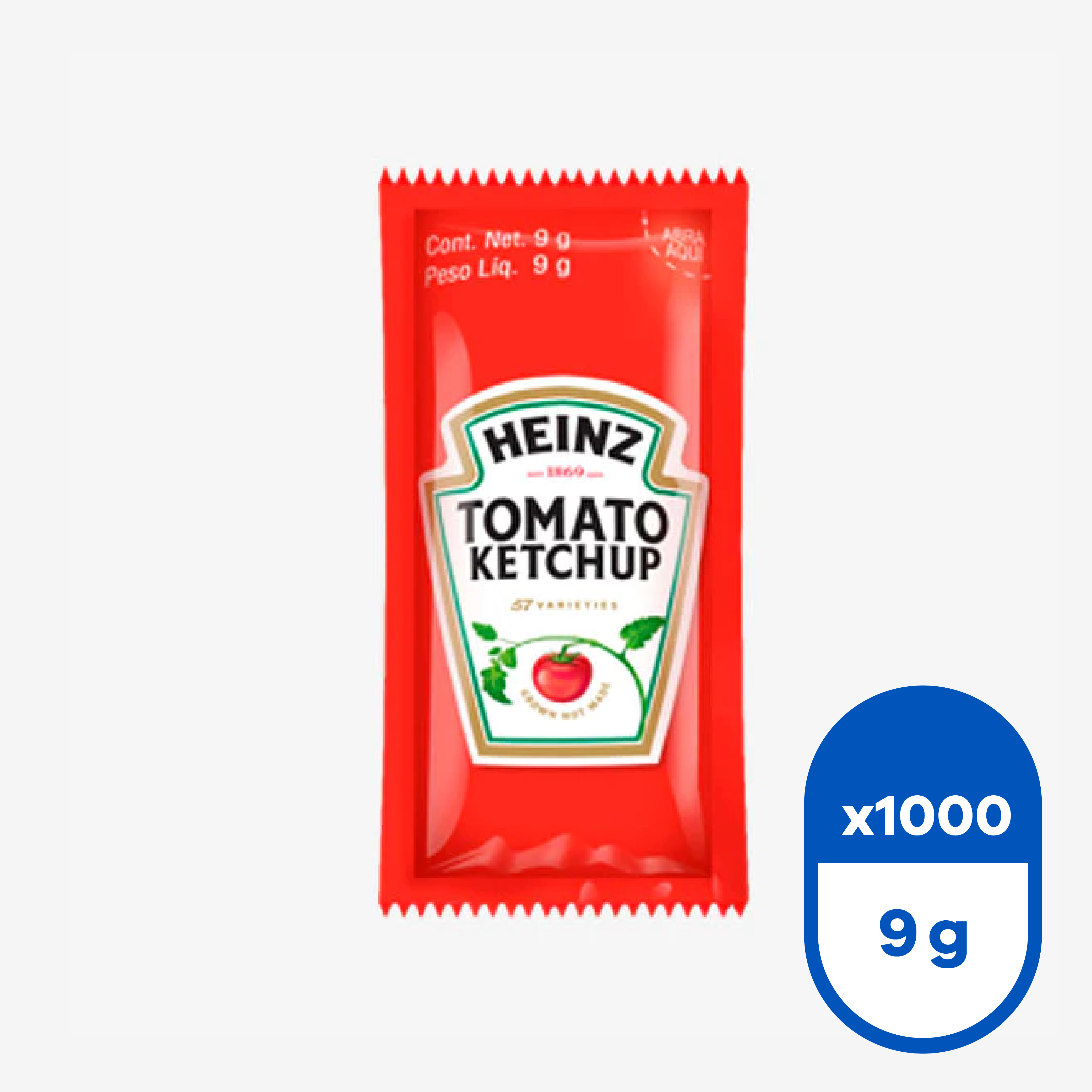 Ketchup Sachet 1000 un.