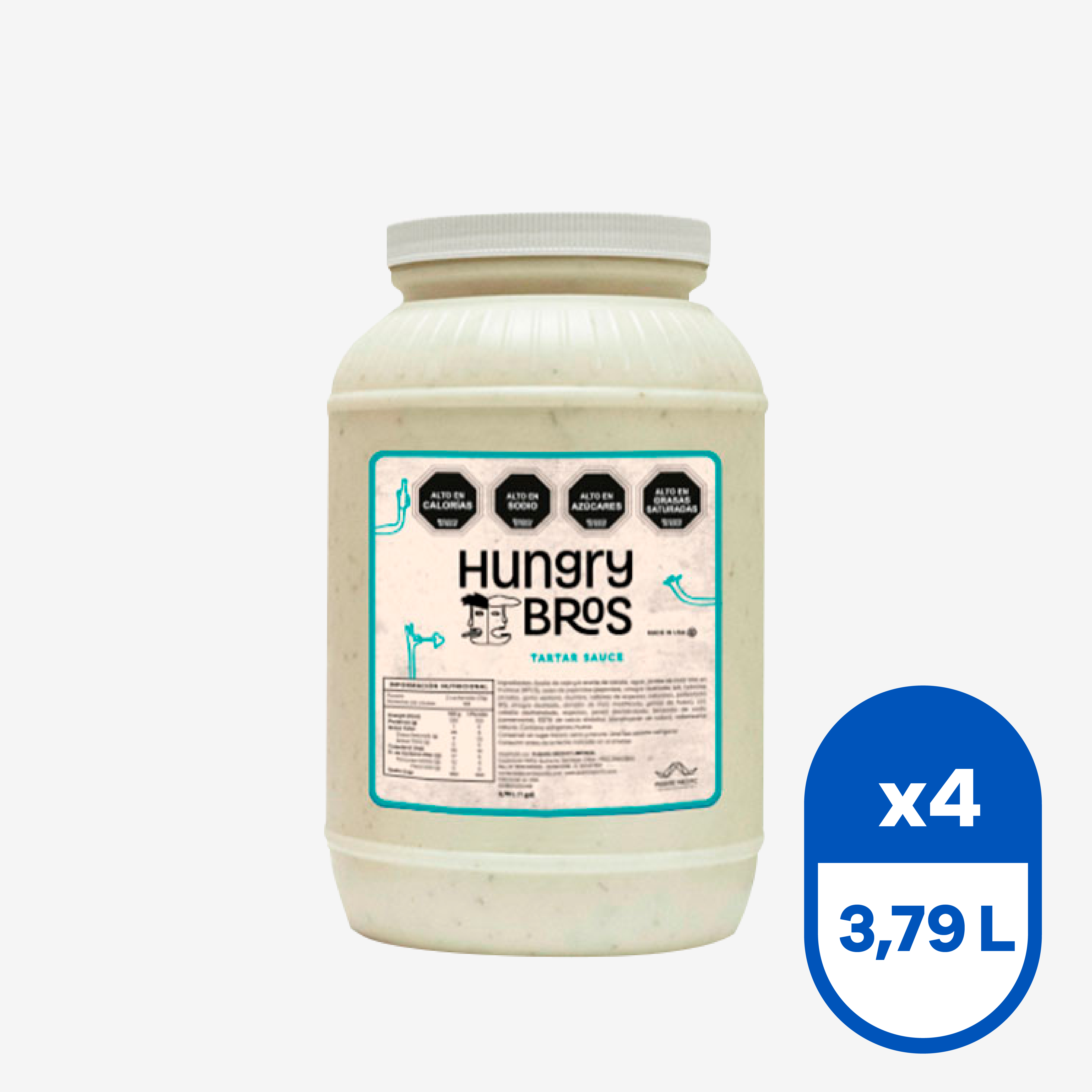 Tartar Sauce 3,79 L (Caja 4 Unidades)