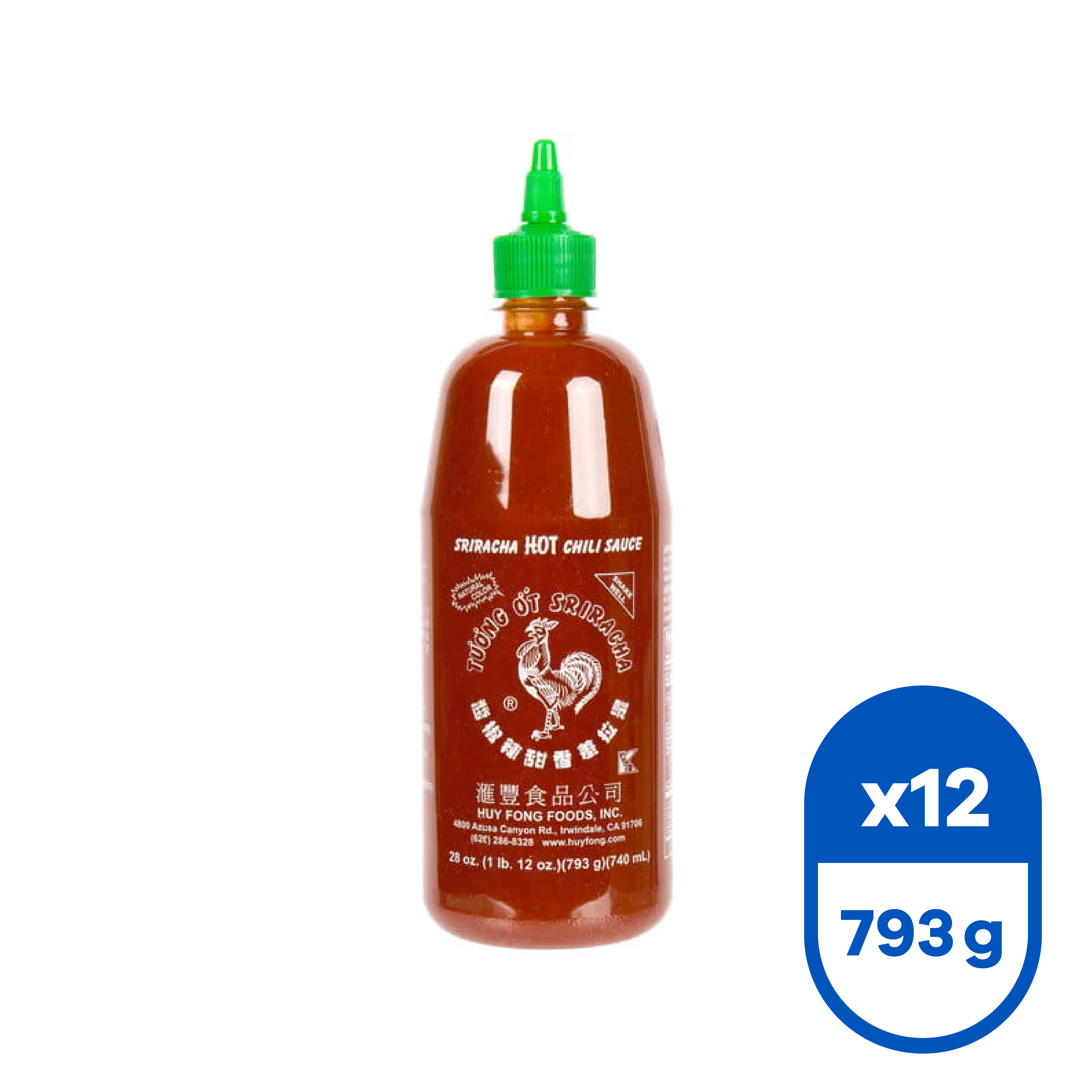 Sriracha 793 g (Caja 12 Un.)