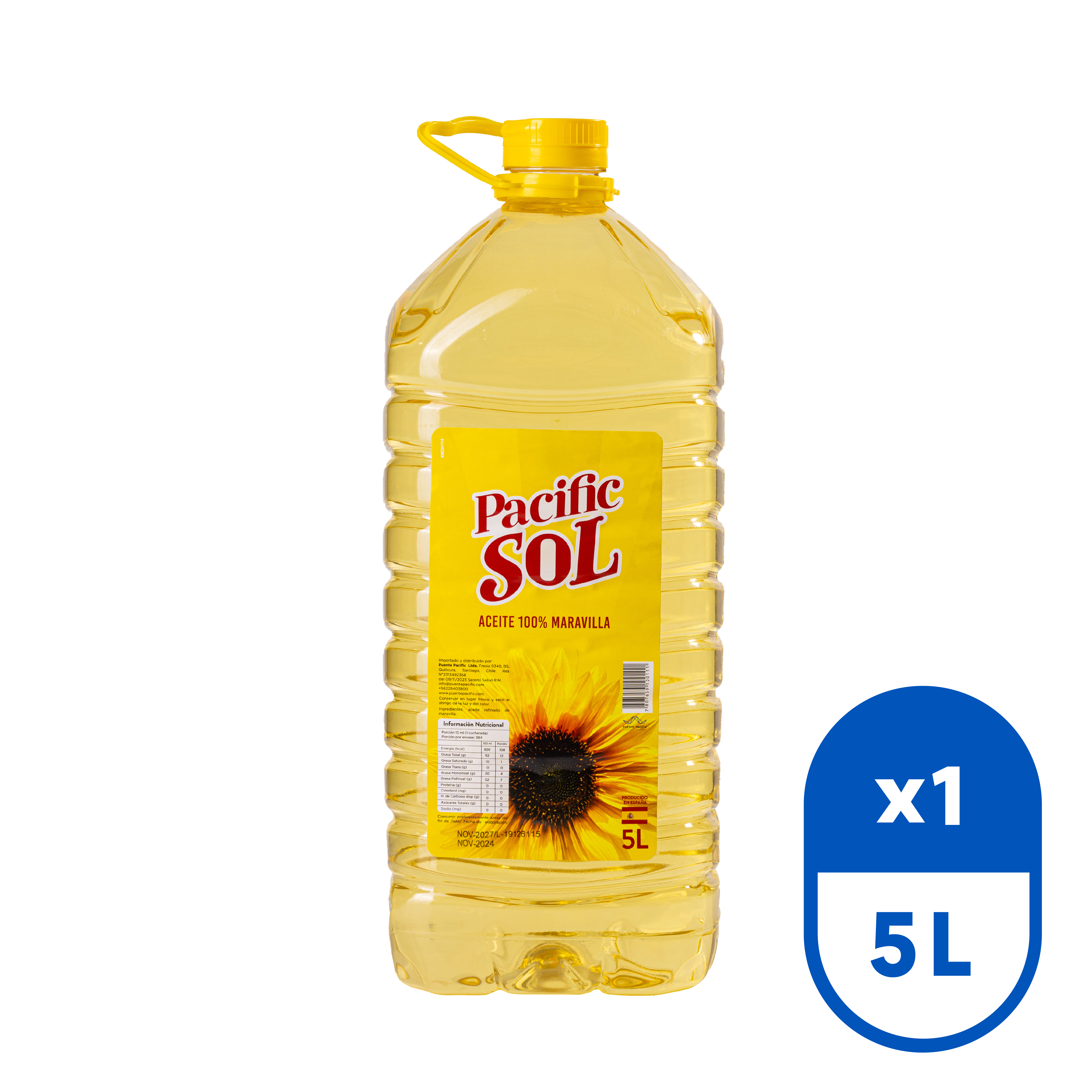 Aceite 100% Maravilla 5 L