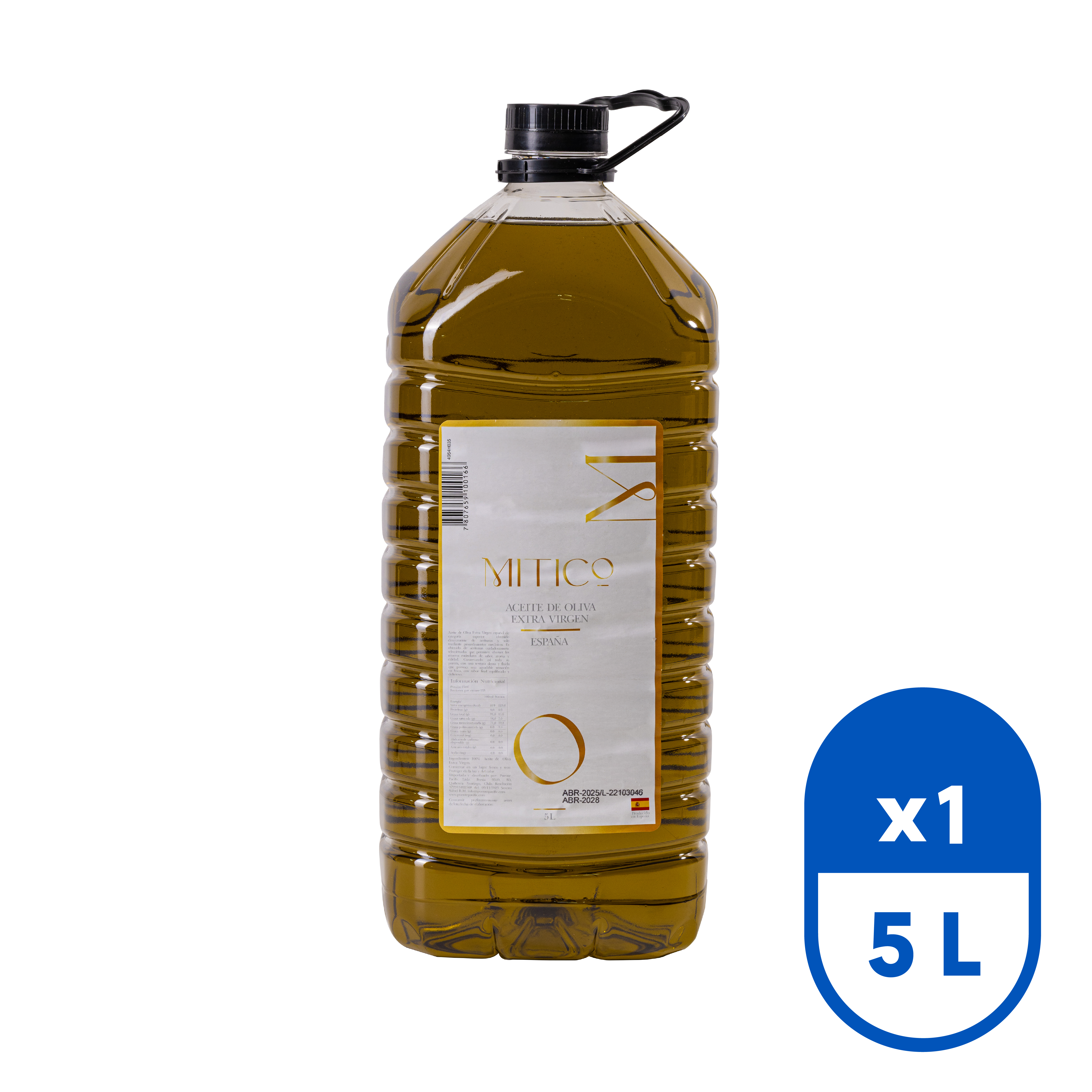 Aceite de oliva Mítico 5 litros