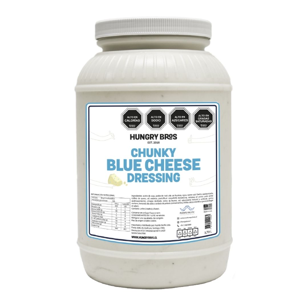 Chunky Blue Cheese Dressing 3,79 L (Caja 4 Unidades)