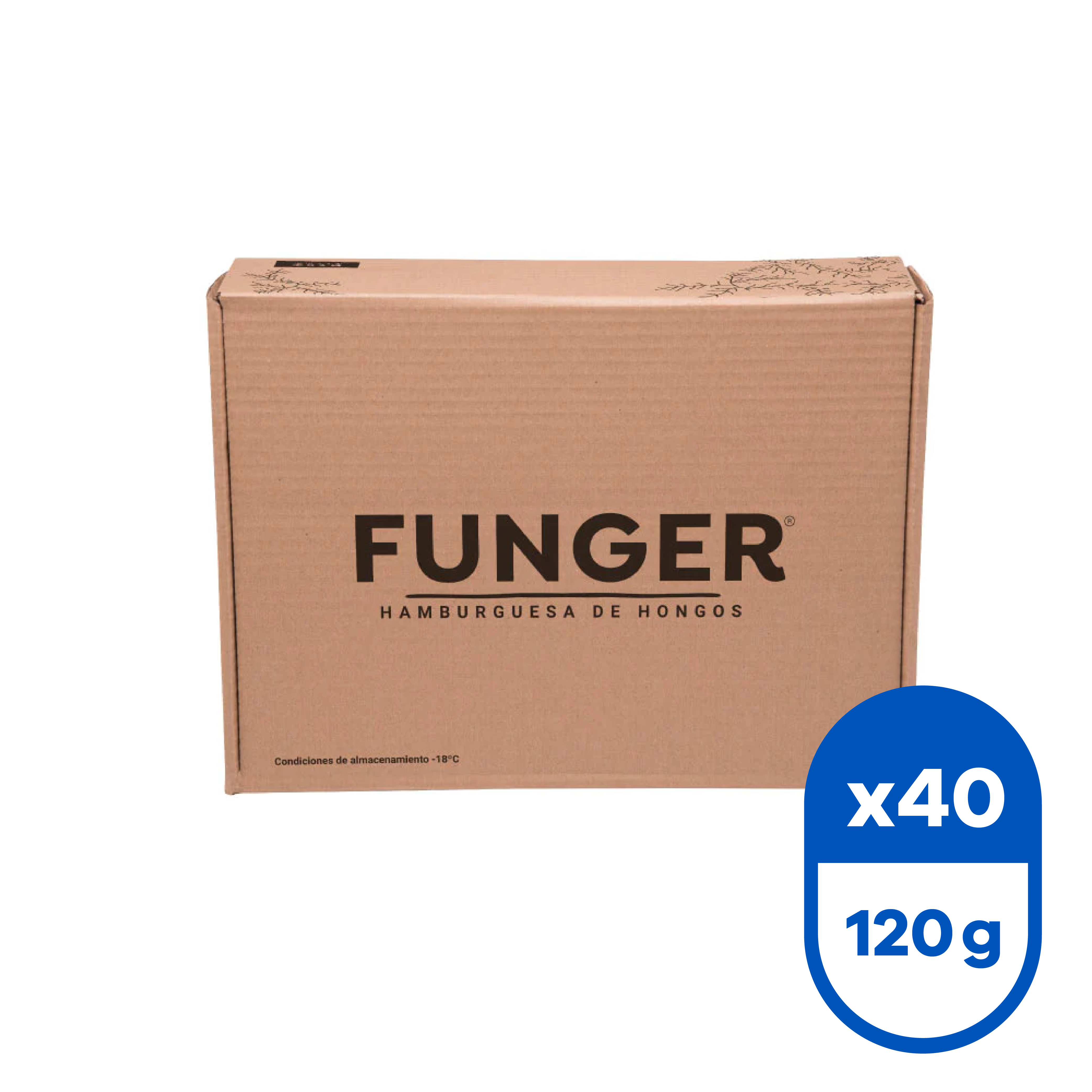 Hamburguesa Funger  120 g