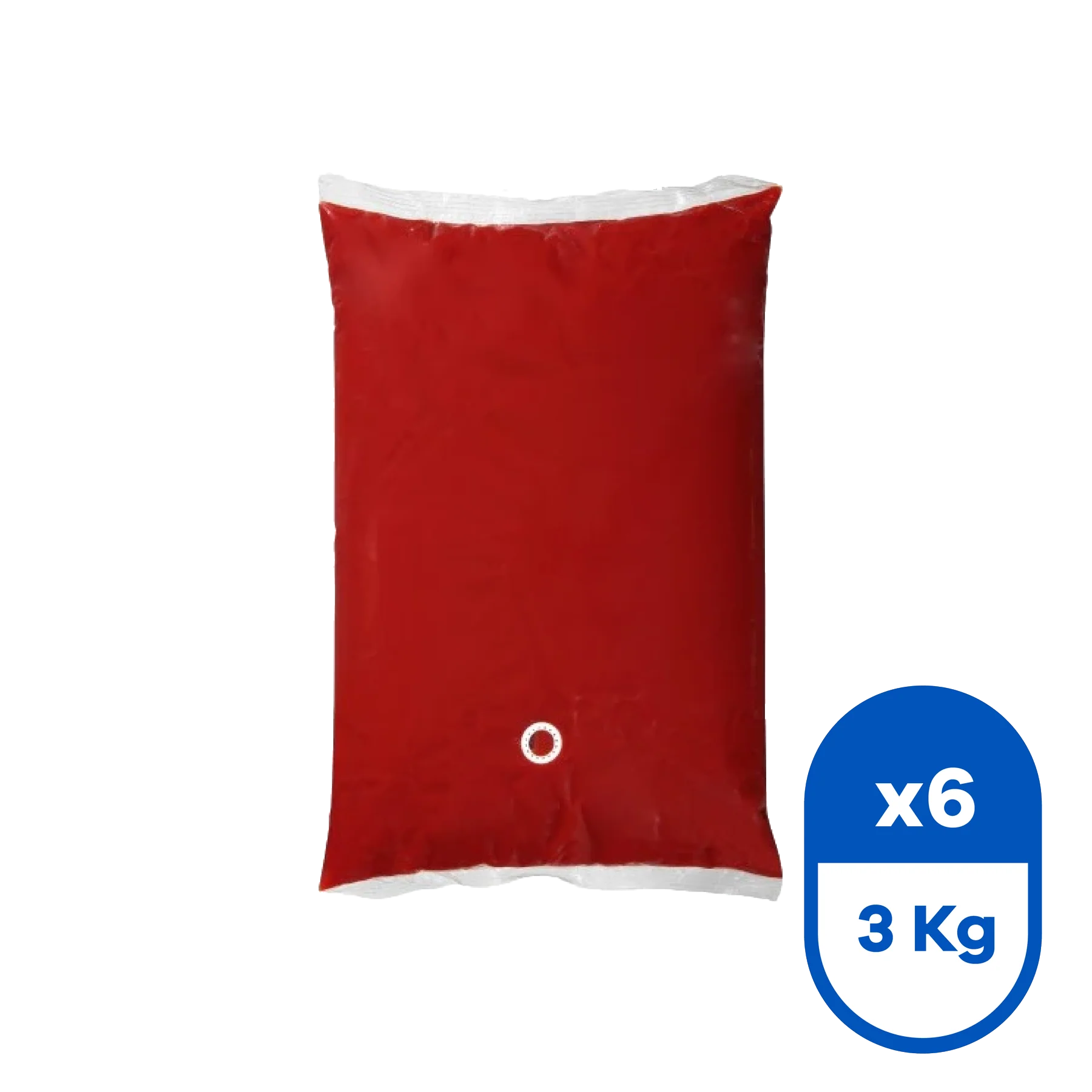 Ketchup Pouch 3 Kg (Caja 6 Un.)