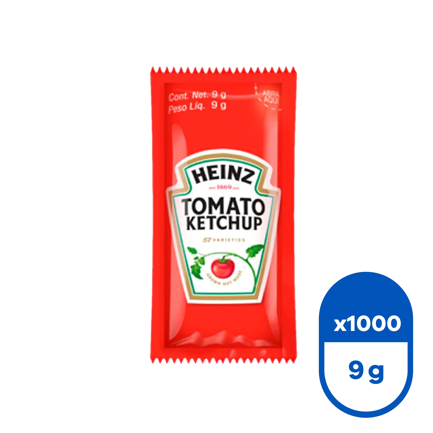 Ketchup Sachet 1000 un.