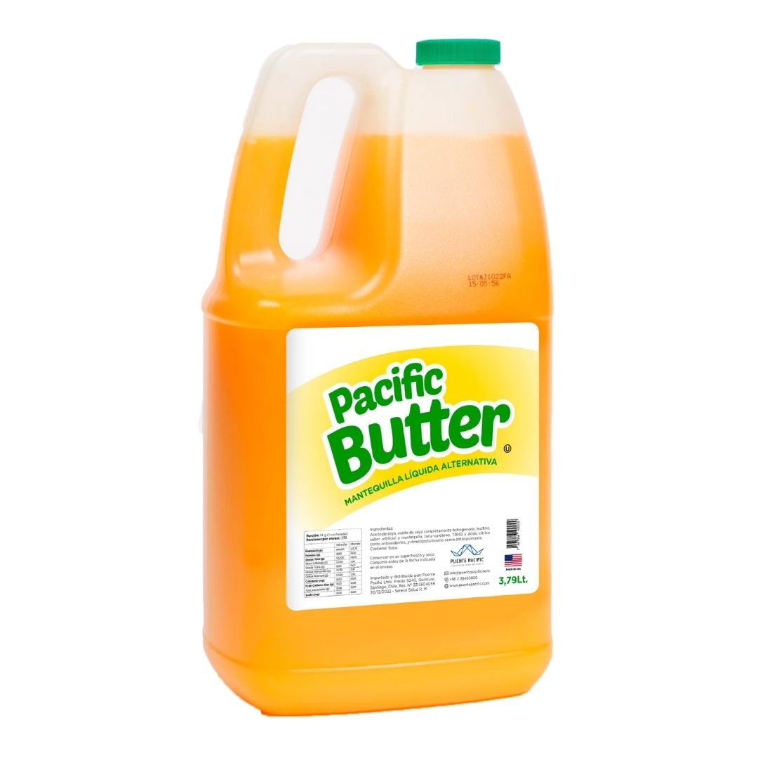 Mantequilla Líquida Alternativa Pacific Butter 3,79 L (Caja 6 Un.)