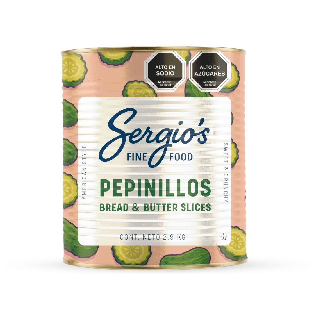 Pepinillos Bread & Butter Slices 2,9 Kg